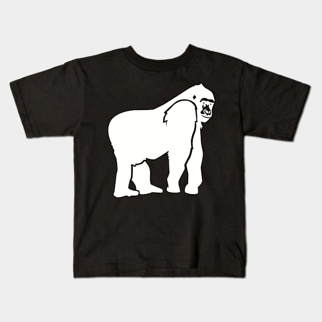 Gorilla Kids T-Shirt by Designzz